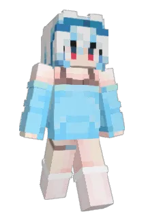 Mualani Minecraft avatar full body