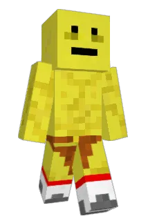 Muellkopf Minecraft avatar full body