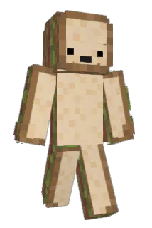 Muffle Minecraft avatar full body