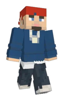 Mugen Minecraft avatar full body