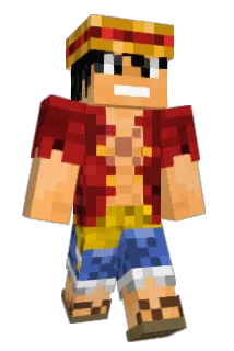 Mugiwara_no_Rufi Minecraft avatar full body