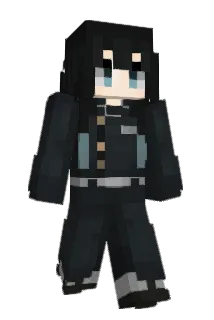 Muichiro Minecraft avatar full body