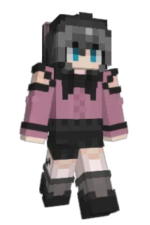 Muiminashi Minecraft avatar full body