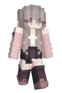 Mukaido_Manaka Minecraft avatar full body