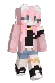 Multi_arm Minecraft avatar full body