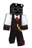 Multibun Minecraft avatar full body