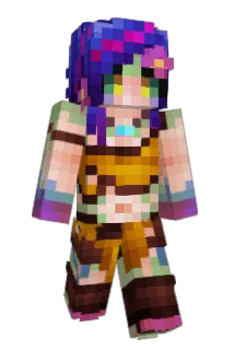 Mundonomics Minecraft avatar full body