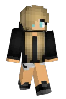 Munted Minecraft avatar full body