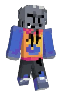Murderred Minecraft avatar full body
