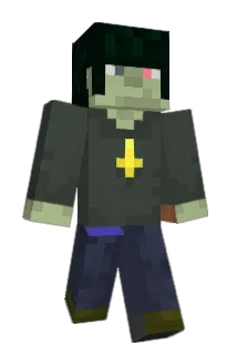 MurdocGorillaz Minecraft avatar full body