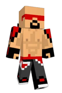 MuscleGod Minecraft avatar full body
