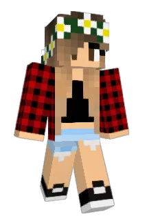 Musicalgirl Minecraft avatar full body