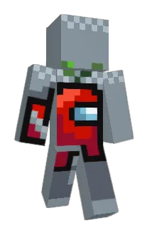 Muskelbibber Minecraft avatar full body