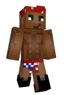 Mustasch Minecraft avatar full body
