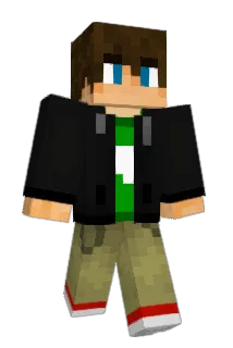 Minecraft-Avatar von Mustek: ganzer Körper