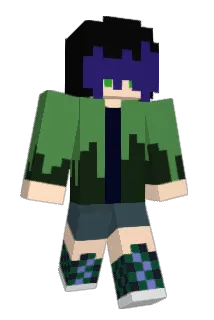 MutebeanMizette Minecraft avatar full body