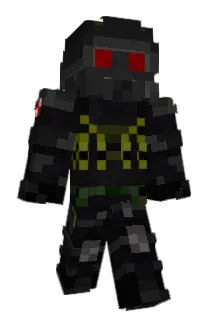 Muthman Minecraft avatar full body