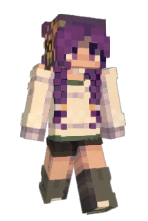MuzipGaming Minecraft avatar full body
