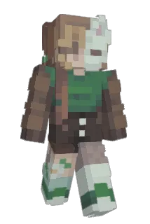 MxLilly Minecraft avatar full body