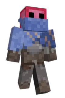 MxTypical Minecraft avatar full body