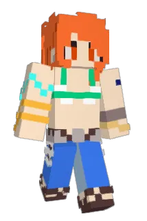 Myahko Minecraft avatar full body