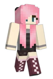 Myaszaki Minecraft avatar full body
