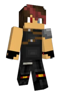MycenaWolf Minecraft avatar full body