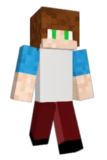MylesWolf Minecraft avatar full body