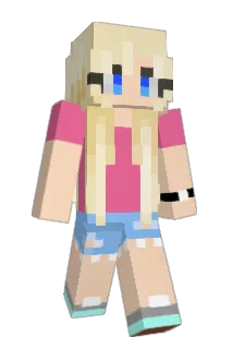 Mypunme Minecraft avatar full body