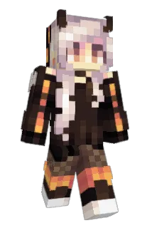 MysticMothx Minecraft avatar full body