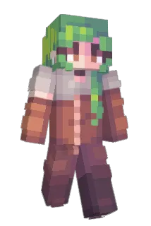 MystikChill Minecraft avatar full body