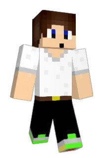 Mystitude Minecraft avatar full body