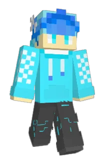 MythicBlu Minecraft avatar full body