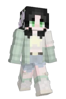 Mythiclee Minecraft avatar full body