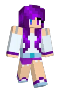 MzPurpleMist Minecraft avatar full body