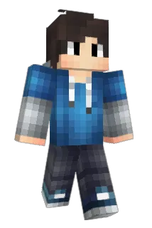 MztEsnIceKite Minecraft avatar full body