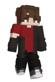 N0377 Minecraft avatar full body