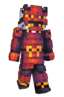 N0TFearless Minecraft avatar full body