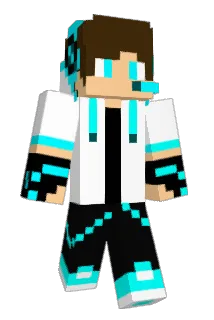 N3gat1vee Minecraft avatar full body