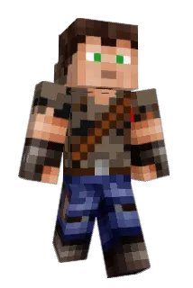 NAO100 Minecraft avatar full body