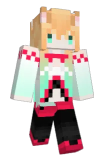 NC731 Minecraft avatar full body