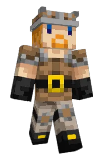 NDemo Minecraft avatar full body