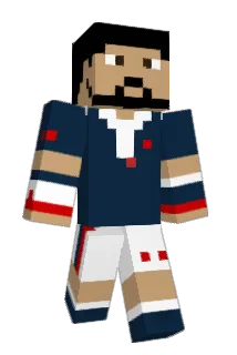 NDjokovic Minecraft avatar full body