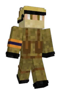 NE555p Minecraft avatar full body