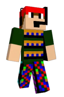 NERF_GUN_WARRIOR Minecraft avatar full body