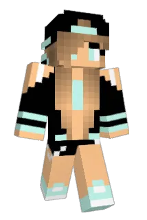NIKIBEAST Minecraft avatar full body
