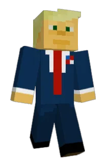 NLG1801 Minecraft avatar full body