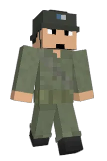 NORTHK0REA Minecraft avatar full body