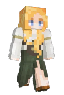 NPCGirlA Minecraft avatar full body