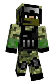 NRF2 Minecraft avatar full body